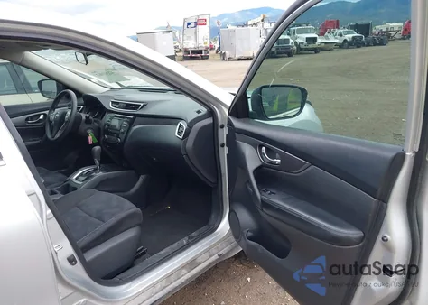 2015 Nissan Rogue S z USA, uszkodzony, nr VIN KNMAT2MV1FP523511